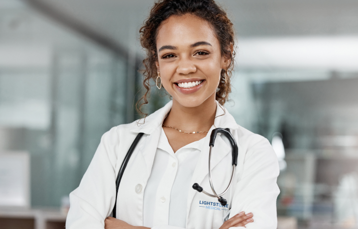 happy doctor image